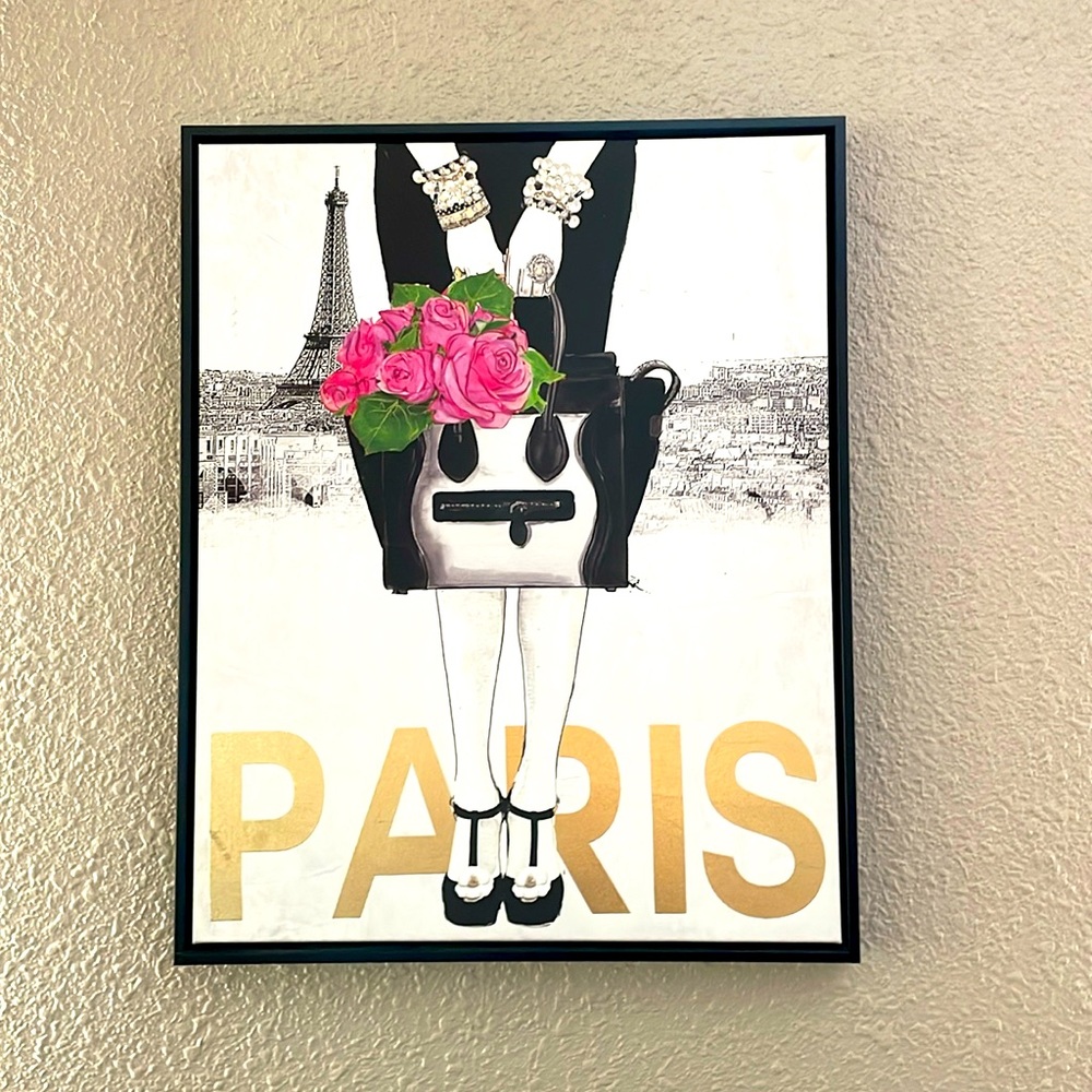 Pretty Paris wall art 16”x 20”